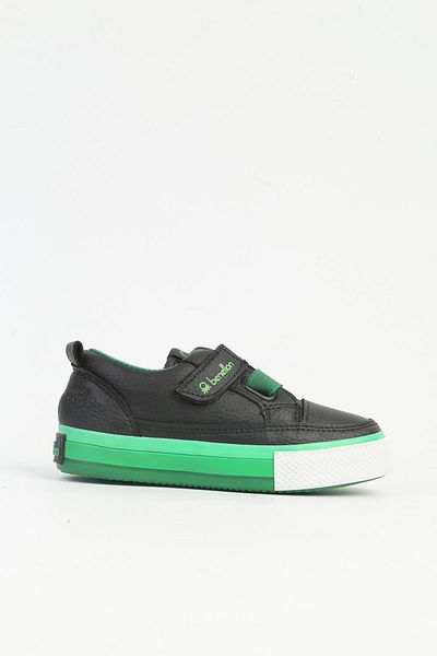 Benetton Bn-30441 - 3394 Black Green Children's Sneakers