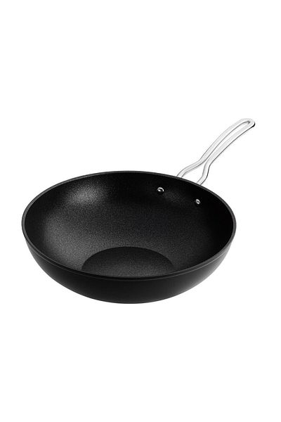 Nehir Titanium Black 28 cm Wok Pan