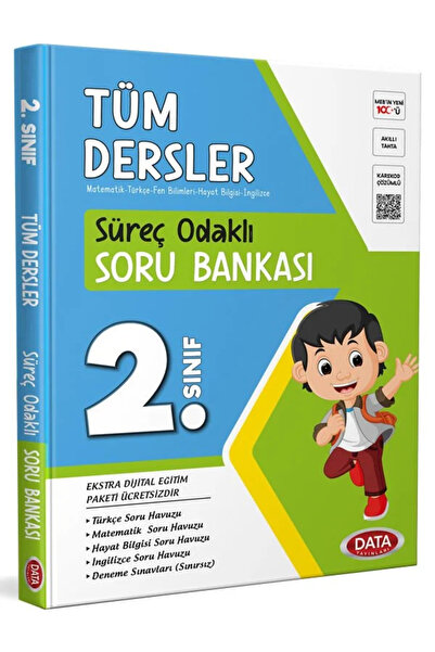 Data Yayınları 2. Sınıf Süreç Odaklı Tüm Dersler Soru Bankası 2025 YENİ