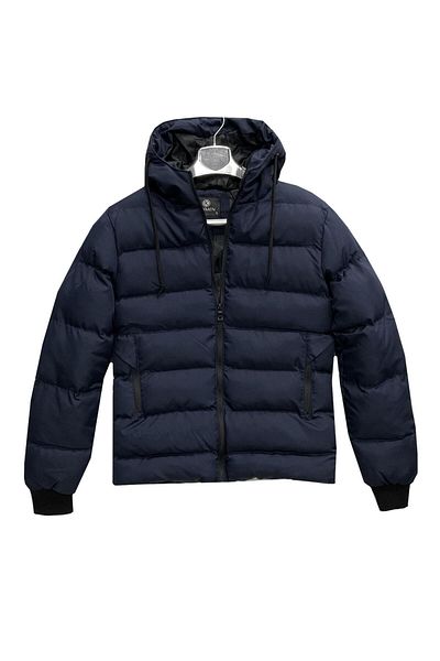 CLASSİCS MEN Мъжко пухено яке с качулка Keymen Slim Fit - 7022