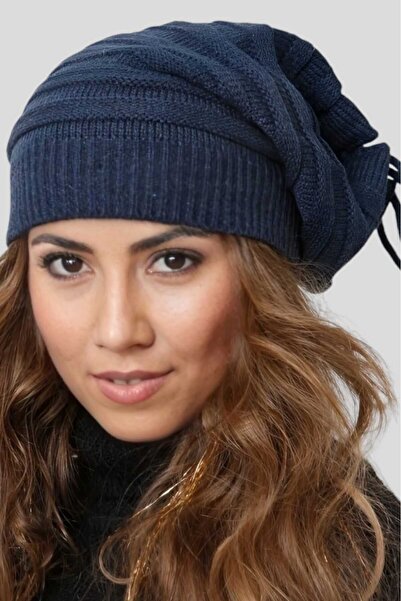 Trenderrs Жіноча зимова в'язана шапка та шарф