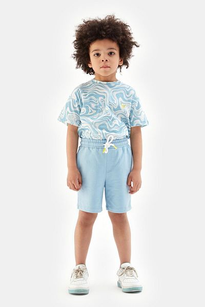 Nebbati Bg Store Boy Blue Shorts 23ss1nb3154