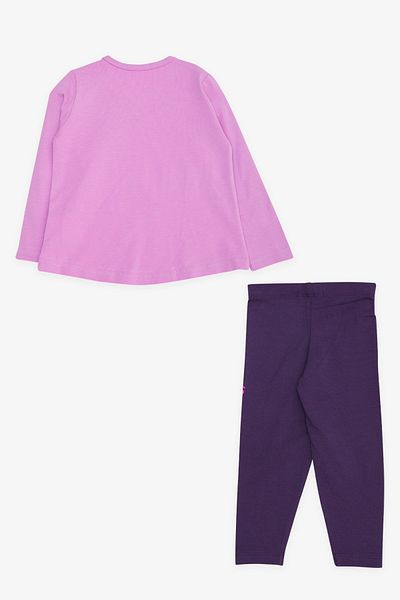 Breeze Baby Girl Tights Set Rabbit Printed 9 Months-3 Years, Lilac