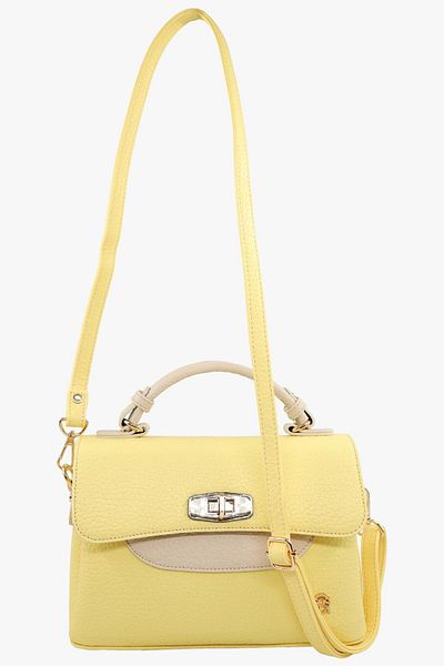 SOSELA 67-7155 Adela Yellow Women's Crossbody Bag