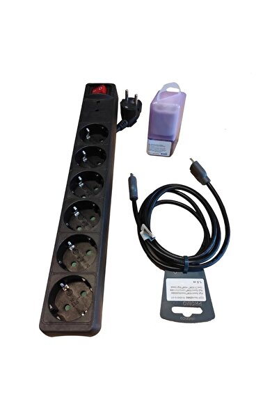 Vivanco 33333 Tv Set 3 In 1 Akım Korumalı 6lı Priz + Hdmı Kablo + Ekran Temizleyici