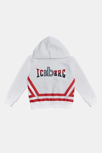 Iceberg Bg Store Boy's White Φούτερ 23ssımf3103