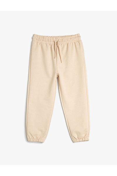 Koton Basic Jogger Sweatpants με δεμένη μέση