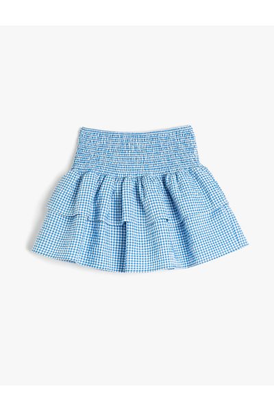 Koton Skirt Layered, Voluminous, Gipe Detailed