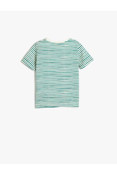 Koton Cotton T-Shirt Short Sleeve Crew Neck