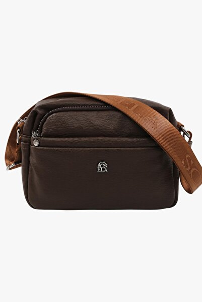 SOSELA 67-7081 Women's Annabel Brown Crossbody Bag