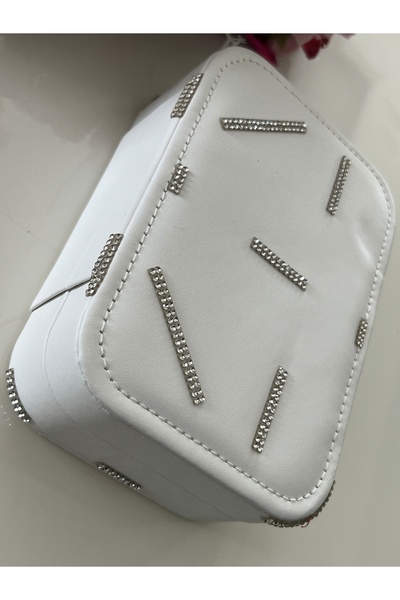 tones official White Large Size Leather Jewelry Box/Jewelry Case/Organizer/Jewelry Organizer