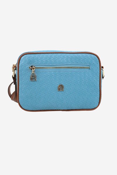 SOSELA 67-7154 Shay Kadın Mavi Çapraz Askılı Çanta