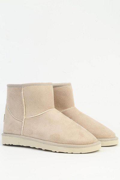 Benetton ®   Μπεζ Γυναικείες Μπότες BN-50148