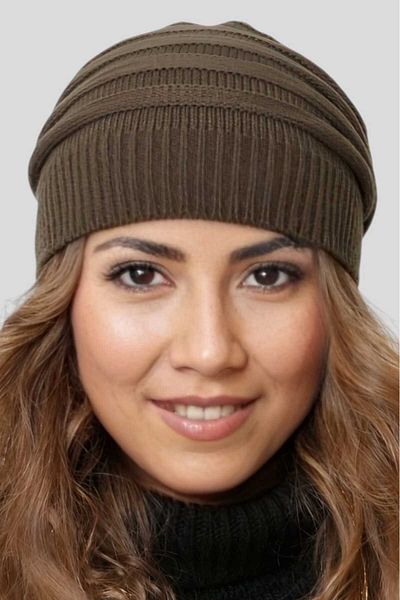 Trenderrs Women's Winter Knitwear Knitted Beanie and Neck Collar