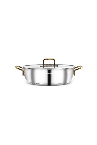 Karaca 24 cm Gold Karnıyarık Cookware - Induction Based Macka