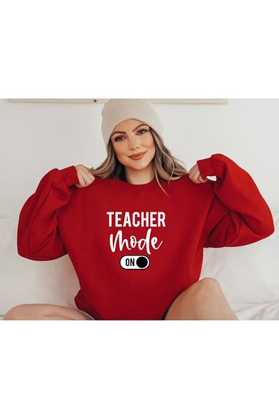 MAGORS Crew Neck - Hanorac cu personalitate cu 3 fire și imprimeu