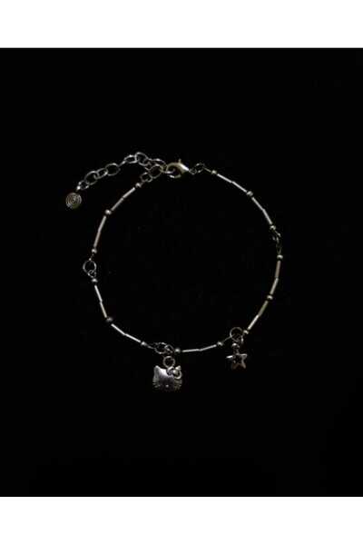 Crosswonder Hello Kitty Charm Minimal Bileklik y2k