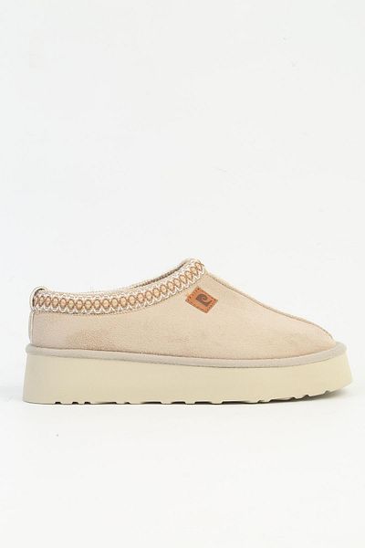 Pierre Cardin Beige Women's Slippers - Pc-54395