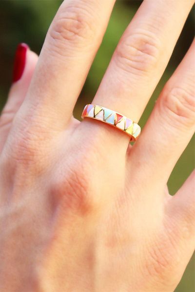 Sose Moda Colorful Design Ring