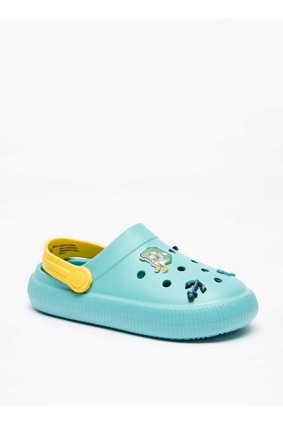Disney Boys' Donald Duck Applique Slip-On Clogs with Backstrap
