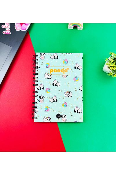 Gift Moda Caiet cu spirală cu design Panda
