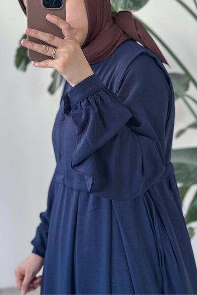 ANDE Lady Elbise-Lacivert