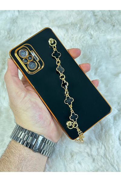 Vip Case XIAOMI REDMI NOTE 10 PRO - حامل يد من السيليكون المقاوم للأوساخ وقابل للمسح وحماية الكاميرا اللامعة