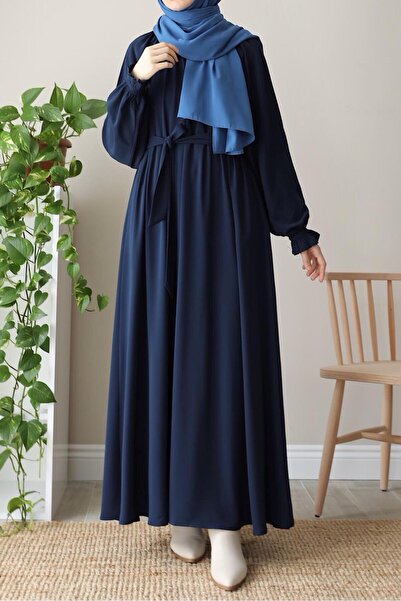 ANDE Mahinur Elbise- Lacivert
