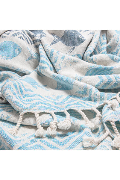 ANEMOSS Turkish Beach Towel 39 x 70 100% Cotton Extra Large Turkish Peshtemal