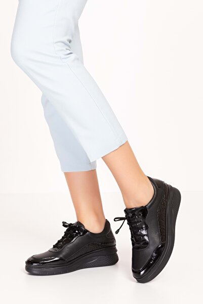 Gondol Hakiki Deri Anatomik Taban Rahat Ayakkabı Usl.2153