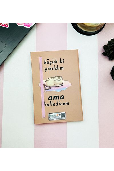 Gift Moda Μικρό ελαστικό σημειωματάριο V2 Design