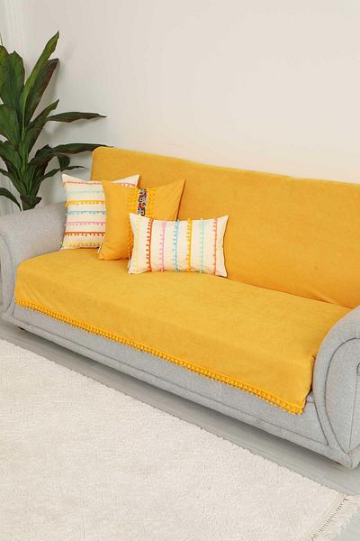 Aisha's Design 180X210 cm Pompom Seat Cover - Ko-34