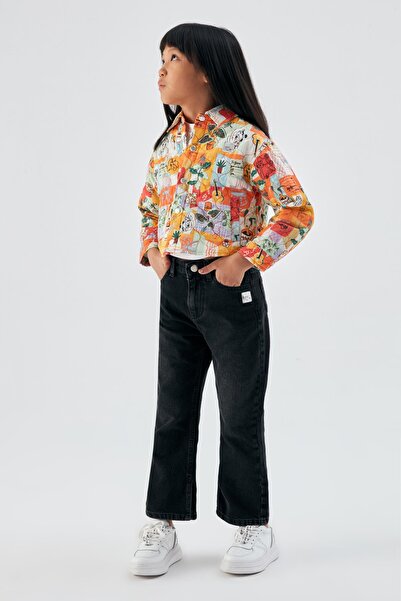 Tyess Bg Store Girl Patterned Jacket 23psstj4703