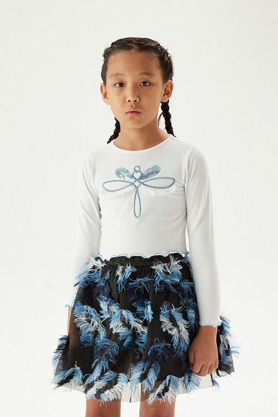 Tyess Bg Store Girl's White Body 23Fw0Tj4508