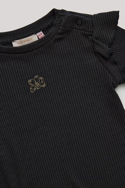 GB Baby BG Store Kız Bebek Antrasit T-Shirt