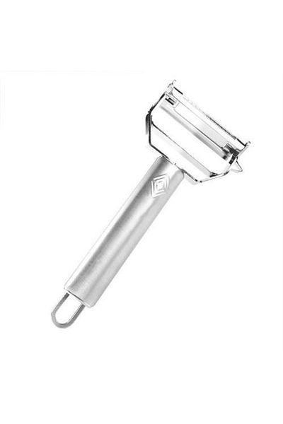 Baysal Julienne Vegetable Fruit Peeler Cutter Titan Stainless Steel Versatile Cutter Chopper