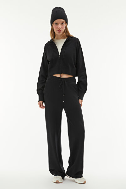 Mudo BELDEN BAĞLAMALI WIDE LEG PANTOLON