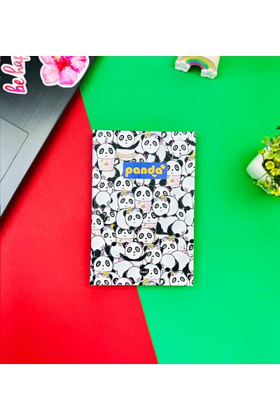 Gift Moda Ελαστικό σημειωματάριο με σχέδιο Panda