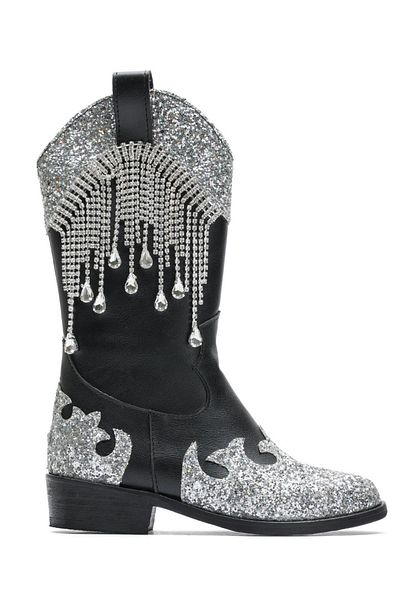 Baby DS Μαύρες μπότες Mabel Western