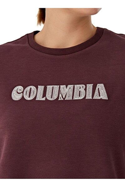 Columbia Csc W Columbia Embroidery Crewneck Kadın Sweatshirt CS0384