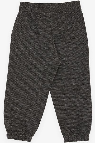 Breeze Girls & Boys Boy with Lower Pocket, Embroidered Lacing Accessories 2-6 Years, Smoked Melange