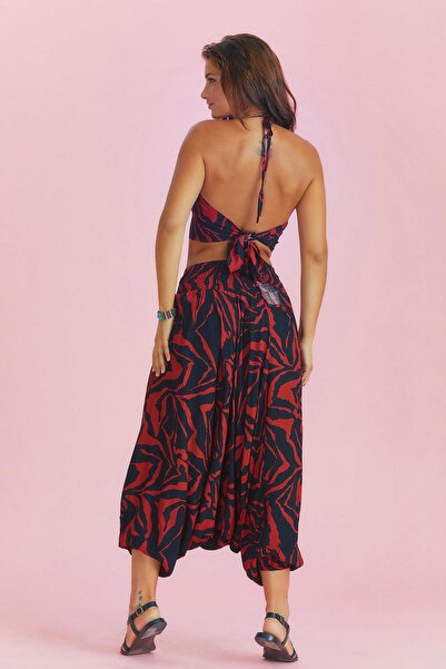 Los banditos Drape Detail Elastic Waist Shalwar Trousers