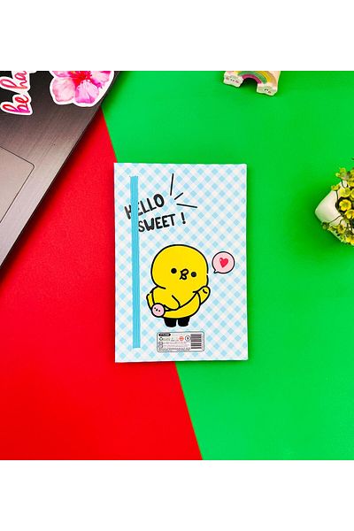 Gift Moda Caiet Hello Sweet Elastic cu design Chick