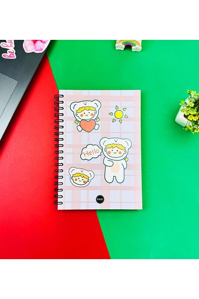Gift Moda Caiet cu design spiralat pentru fată Kawaii