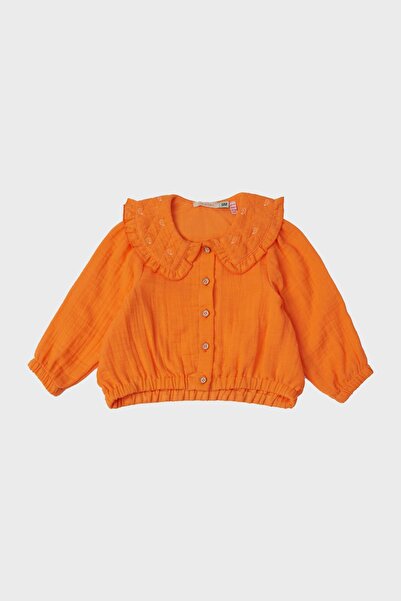 GB Baby BG Store Kız Bebek Oranj Bluz