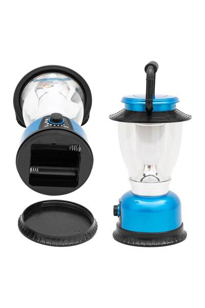 LUCKYHOMES Ledli Kamp Lambası Şarj Edilebilir Çok Fonksiyonlu Yüksek Güçlü Co...