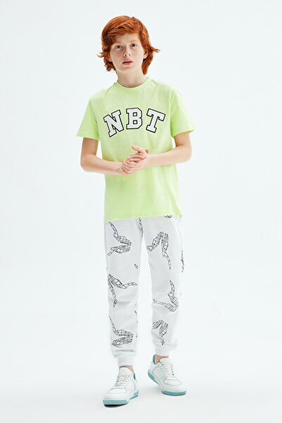 Nebbati Bg Store Boy Green Tshirt 23Pssnb3568