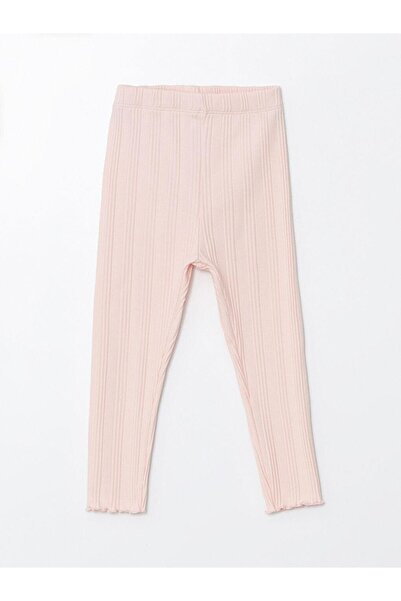 LC Waikiki Crew Neck Long Sleeve Basic Baby Girl Pajama Set