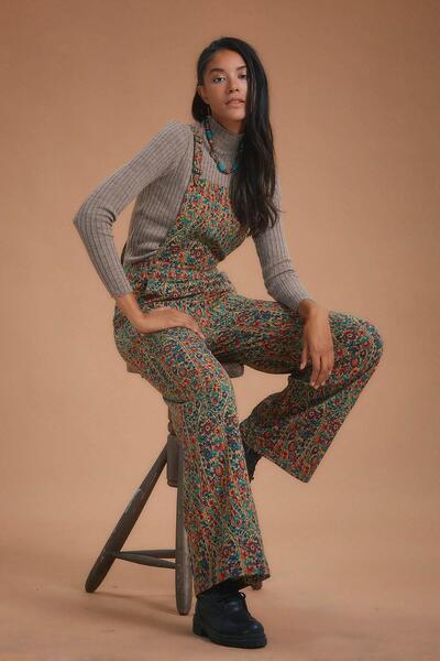 Los banditos Wide Leg Salopet Women's Jumpsuit