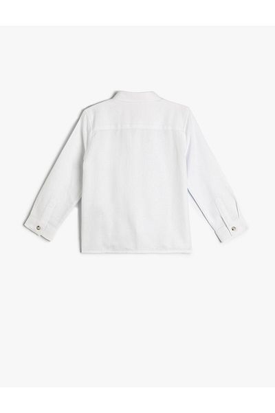 Koton Basic Shirt Long Sleeve Buttoned Cotton